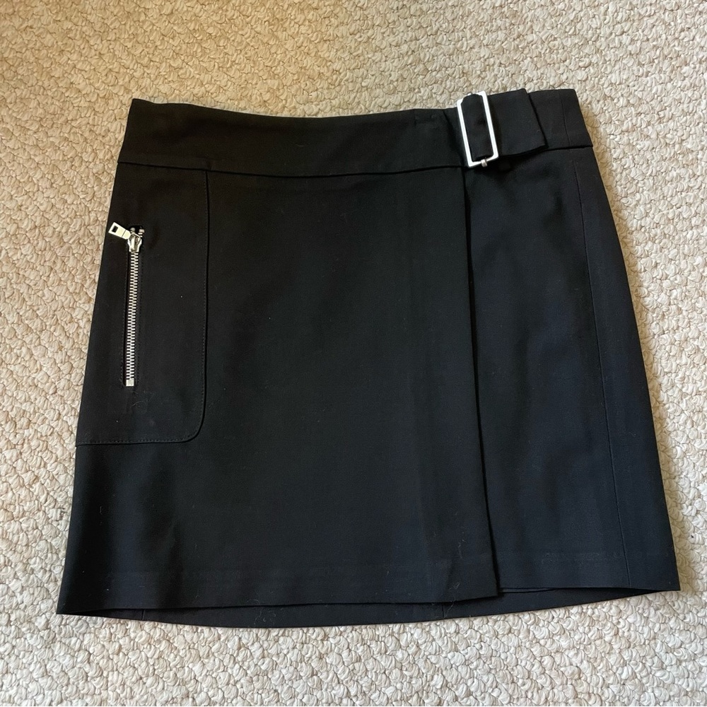 Laundry Black Mini Skirt